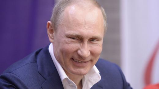 Путин Улыбается Фото